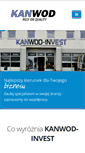 Mobile Screenshot of kanwod-invest.pl